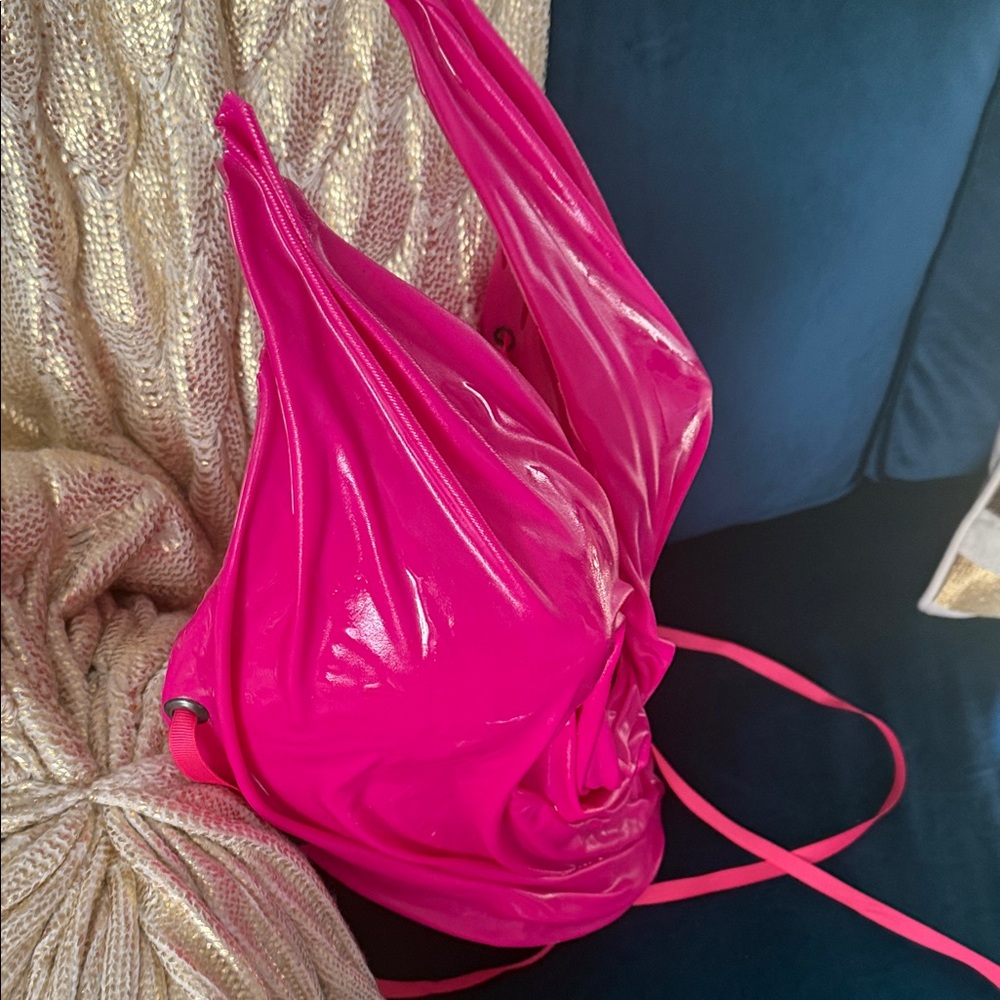 Vibrant Pink Halter Top - Picture 2 of 6